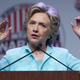 Democratic presidential nominee Hillary Clinton speaks during the National Association of Black Journalists and National Association of Hispanic Journalists joint convention in Washington, D.C., Aug. 5, 2016. Attendance of 3,890 is credited with helping NABJ to achieve a projected $1 million surplus.
SAUL LOEB/AFP/Getty Images
